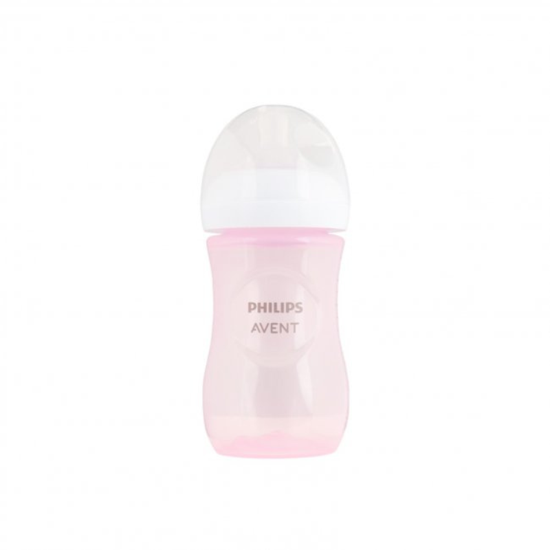 Natural Response Baby Bottle 1m+ 260ml PINK-SCY903/11 BLUE-SCY903/21