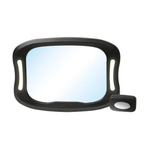 Car mirror LED with light and remote control