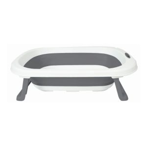 Foldable bath, grey