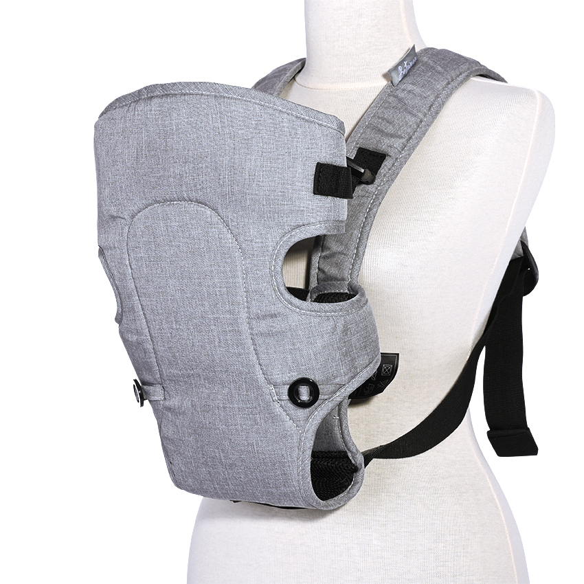 BABY CARRIER BETWЕEN GREY&BLACK