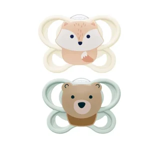 Perfect Match Air Fox/Bear, size 0-2 months - Pacifiers