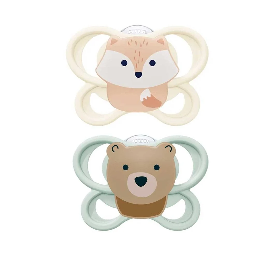 Perfect Match Air Fox/Bear, size 0-2 months - Pacifiers