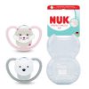 Perfect Match Air Cat/Polarbear, size 6-18 months - Pacifiers