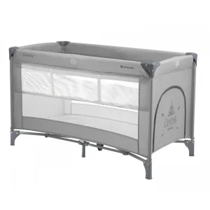 So Gifted 2 Levels Travel Cot Grey