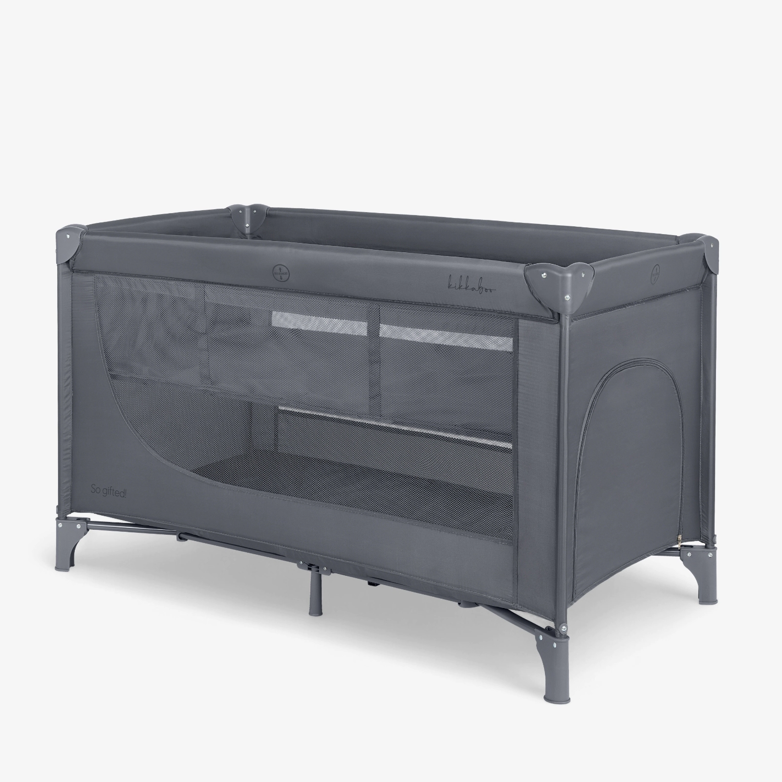 So Gifted Grey 2026 Baby cot 2 levels