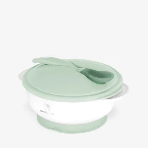 Suction bowl Mint With heat sensing spoon
