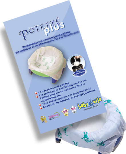 Potette Plus Σακούλες για Γιο Γιο Διάφανο 10τμχ