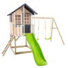 Bluebell Cottage with Deck , Slide and Double Swing
