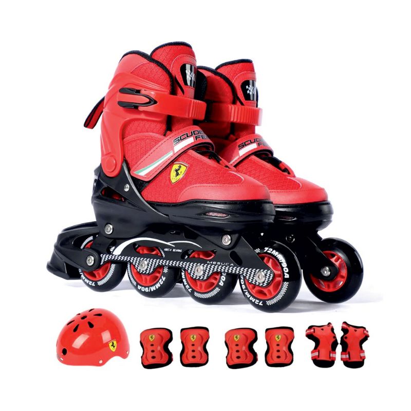 Ferrari Inline Skates Set Red