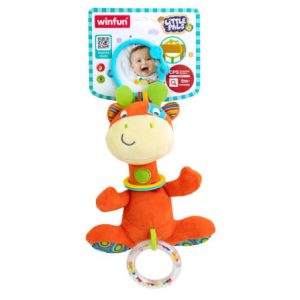 Patch the Giraffe Rattle with Rings - 000117