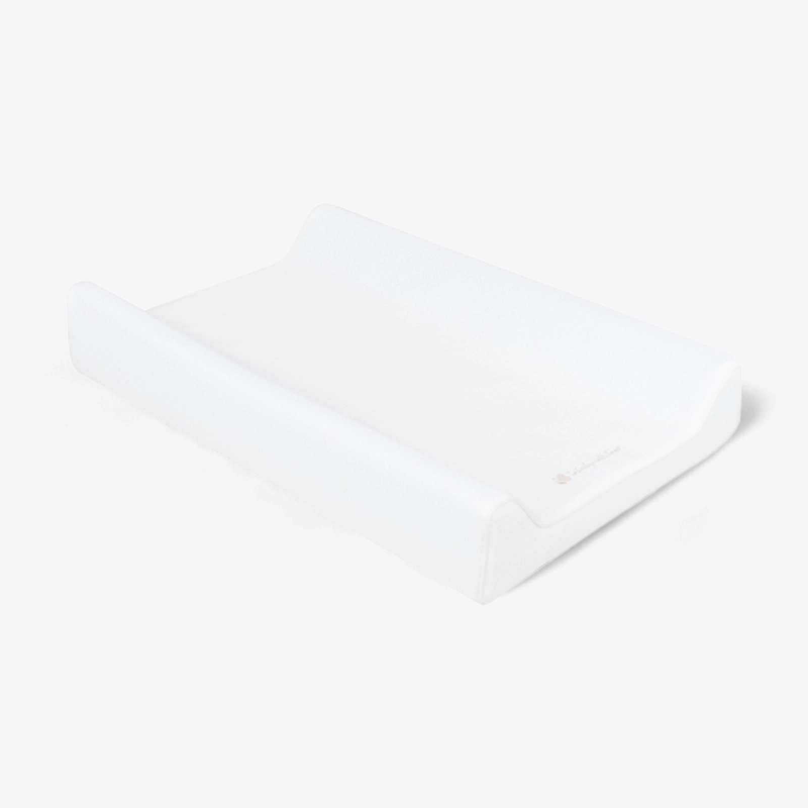 Airknit White Memory foam changing pad