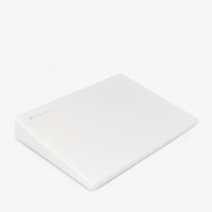 Airknit White Memory foam cot wedge pillow