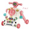 MULTIFANCTION BABY WALKER ROBBIE 3 IN 1 PINK CODE 4243