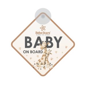 ΣΗΜΑ BABY ON BOARD ΜΕ ΒΕΝΤΟΥΖΑ ΚΩΔ 80-175