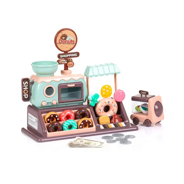 DONUT SHOP WITH LIGHTS MUSIC