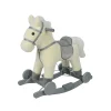 Rocking horse with wheels