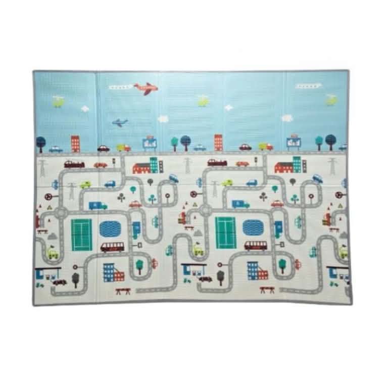 Double-Sided Activity Mat City/Dino