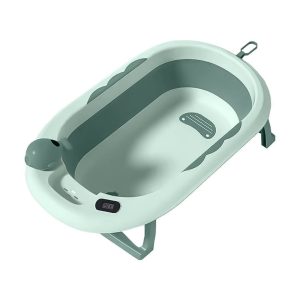 Foldable Baby Bath with Thermometer