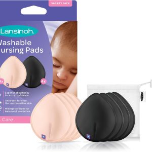 Reusable Nursing Pads for Breastfeeding Mothers, Washable Pads