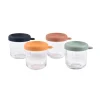 Food Jar Glass Set of 4×250 ml – Sunrise Colours