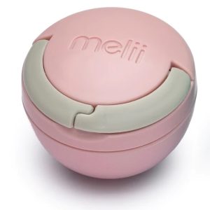 Melii – Θήκη για πιπίλα Pink/Grey
