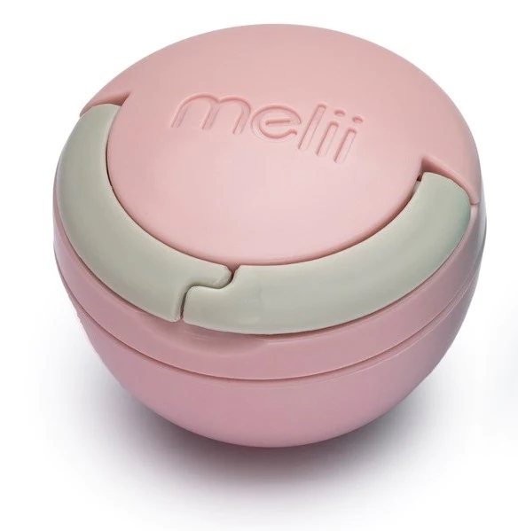 Melii – Θήκη για πιπίλα Pink/Grey