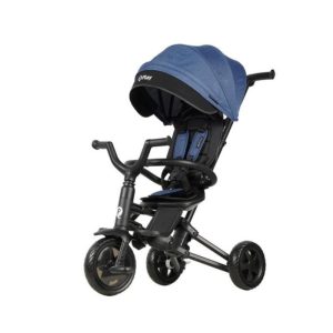 Qplay Nova Niello Blue Ultra-Foldable Tricycle