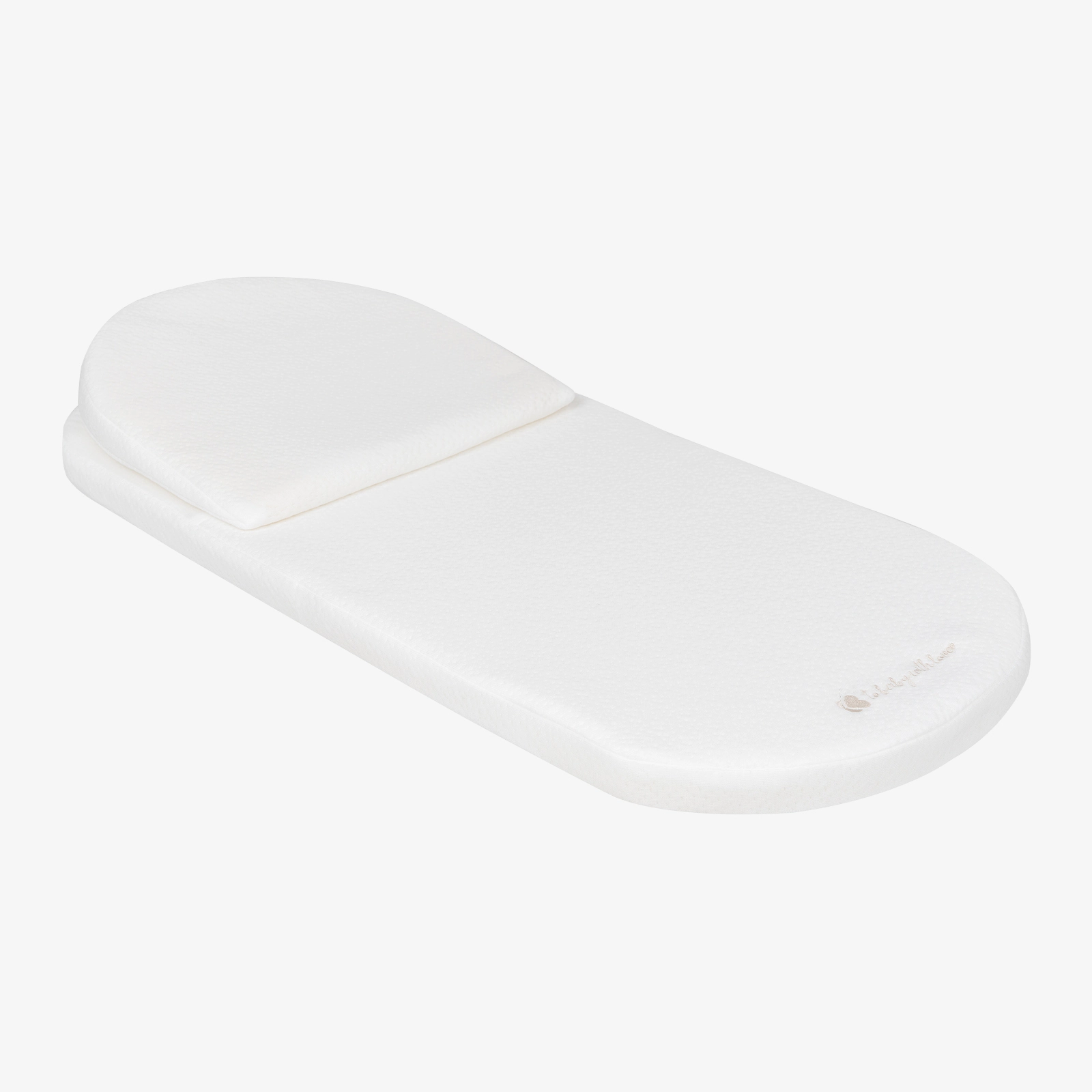 Airknit White Carrycot mattress 80/35 cm