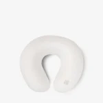 Airknit White Memory foam travel pillow