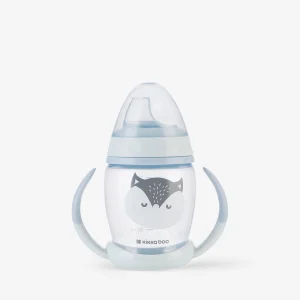 Happy Face PP cup with silicone spout 200ml