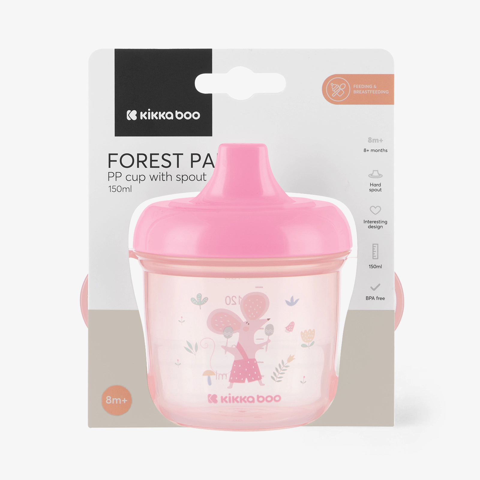 pp-cup-with-spout-150ml-forest-party-pink-3