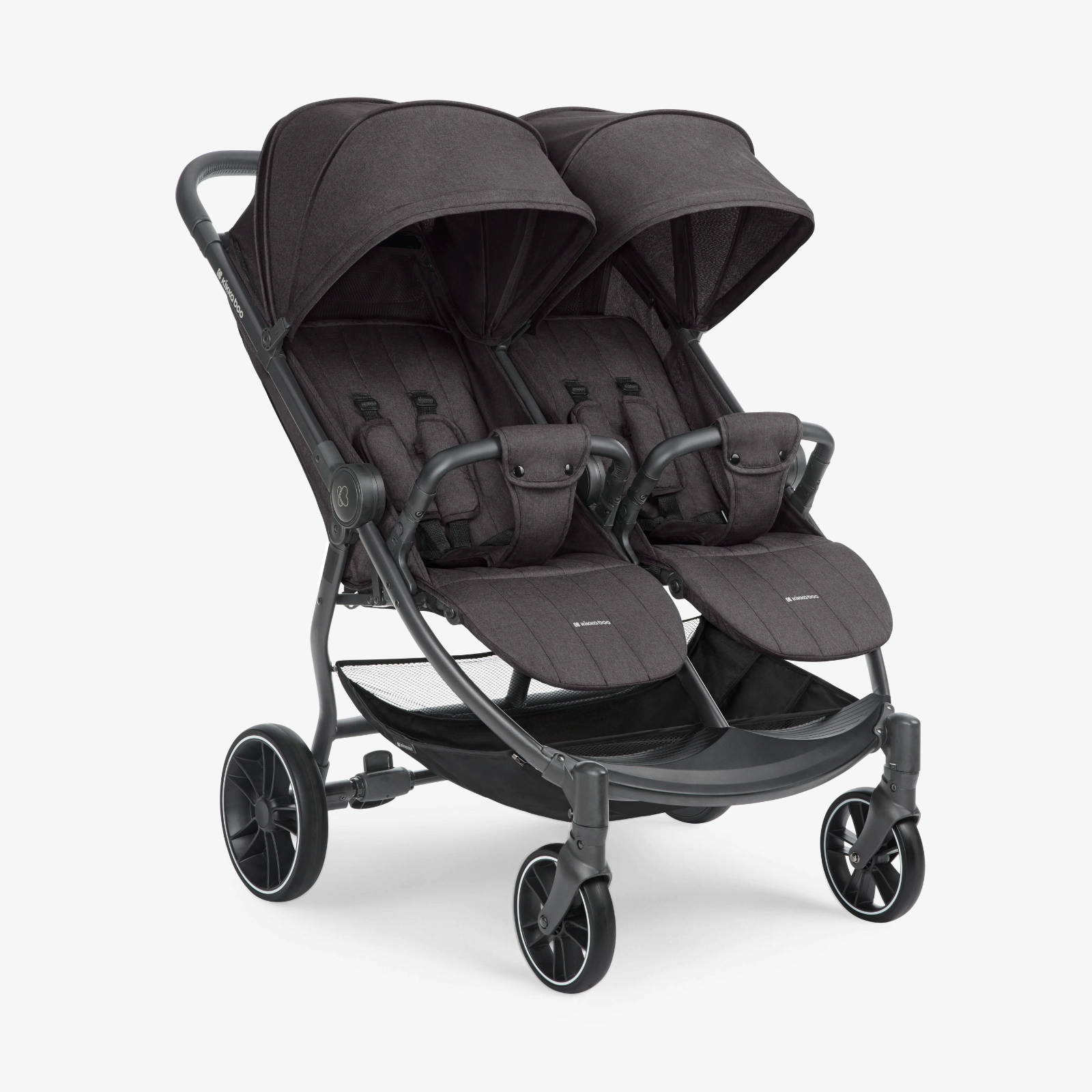 Happy 2 Dark Grey 2024 Twin stroller